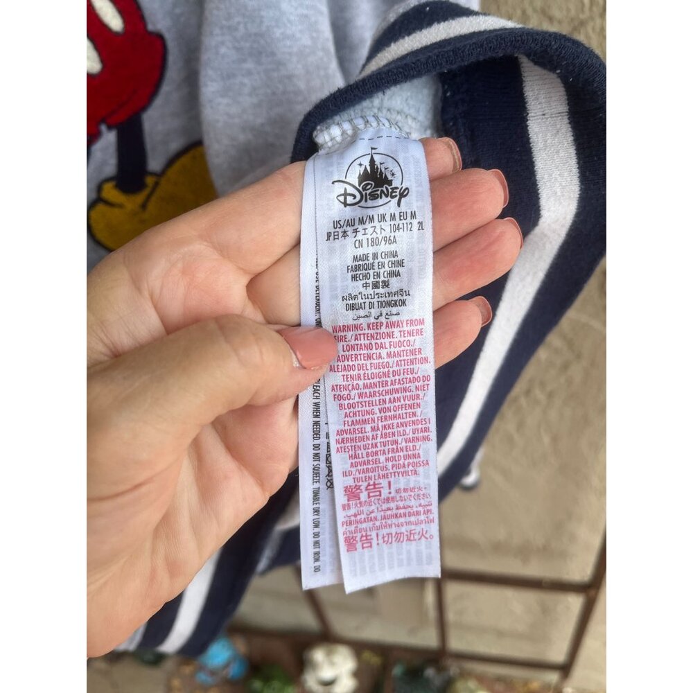 Walt Disney World Original Mickey Mouse Hoodie M Medium 93724 - Picture 6 of 6